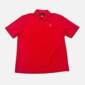 Mercedes Benz Collection Red polo Shirt Size XL